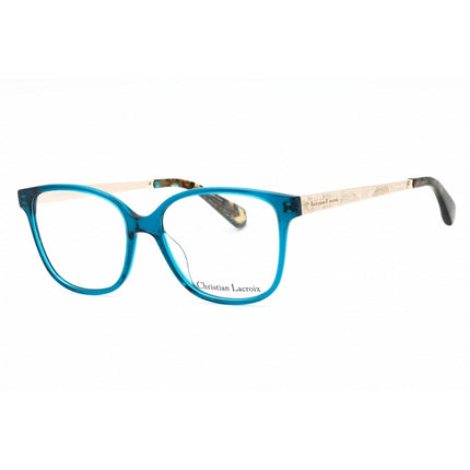 Christian Lacroix Women's Eyeglasses - Blue Plastic Cat Eye Full Rim | CL1094 618 ,
