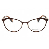 Christian Lacroix Women's Eyeglasses - Brown Metal Cat Eye Full Rim Frame | CL3049 115 ,