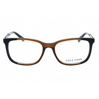 Cole Haan Men's Eyeglasses - Brown Crystal Rectangular Full Rim Frame | CH4044 232 ,