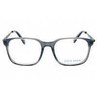 Cole Haan Men's Eyeglasses - Navy Crystal Acetate Square Full Rim Frame | CH4045 414 ,
