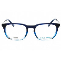 Cole Haan Men's Eyeglasses - Navy Horn Acetate Square Full Rim Frame | CH4052 414 ,