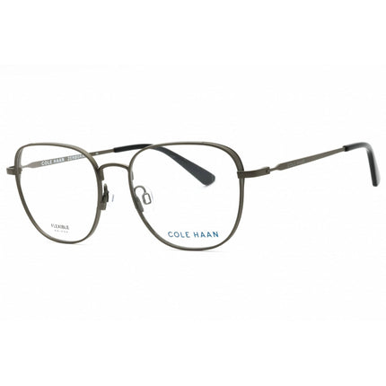 Cole Haan Unisex Eyeglasses - Gunmetal Metal Square Shape Full Rim Frame | CH4503 033 ,