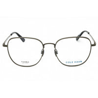 Cole Haan Unisex Eyeglasses - Gunmetal Metal Square Shape Full Rim Frame | CH4503 033 ,