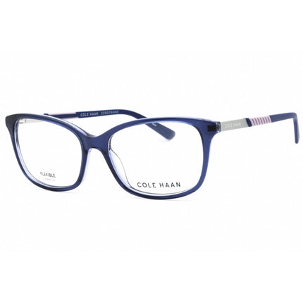 Cole Haan Women's Eyeglasses - Plum Crystal Acetate Cat Eye Full Rim | CH5052 505 ,