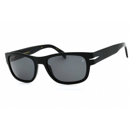 David Beckham Men's Sunglasses - Black Palladium Rectangular Frame | DB 7035/S 0CSA M9 ,