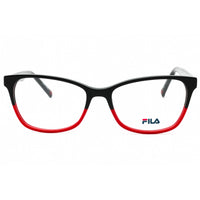 Fila Women's Eyeglasses - Black/Red Fade Injected Propionate Cat Eye | VF9467 BLRE ,