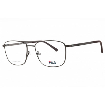 Fila Men's Eyeglasses - Clear Demo Lens Gunmetal Metal Pilot Full Rim | VF9941 627K ,