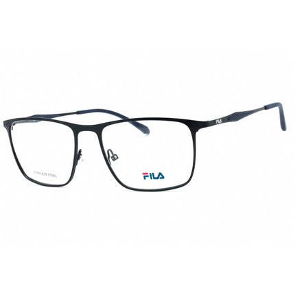 Fila Men's Eyeglasses - Clear Demo Lens Blue Rectangular Full Rim Frame | VF9986 01AQ ,