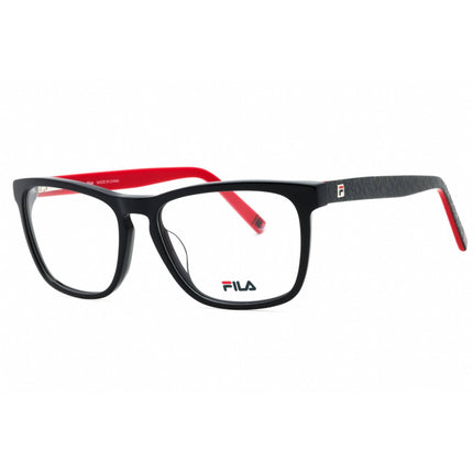 Fila Unisex Eyeglasses - Clear Demo Lens Blue Acetate Square Full Rim | VFI091 0991 ,