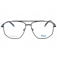 Fila Men's Eyeglasses - Clear Demo Lens Blue Metal Pilot Full Rim Frame | VFI114 0F94 ,