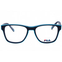 Fila Unisex Eyeglasses - Clear Demo Lens Blue Acetate Square Full Rim | VFI115 0V15 ,