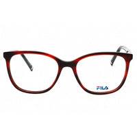 Fila Women's Eyeglasses - Clear Demo Lens Red Acetate Cat Eye Full Rim | VFI179 0RED ,