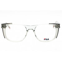 Fila Unisex Eyeglasses - Clear Demo Lens Grey Acetate Square Full Rim | VFI185 02GM ,