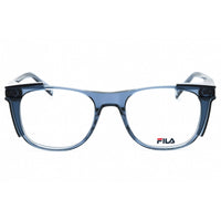 Fila Unisex Eyeglasses - Clear Demo Lens Navy Acetate Square Full Rim | VFI185 02LG ,