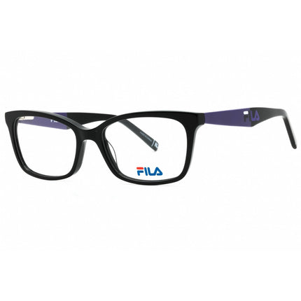 Fila Women's Eyeglasses - Black Acetate Cat Eye Shape Full Rim Frame | VFI263 0700 ,