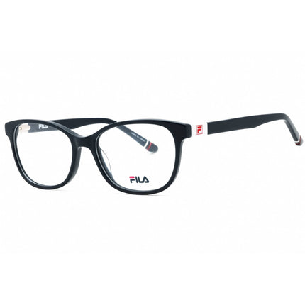 Fila Women's Eyeglasses - Shiny Full Blue Acetate Cat Eye Full Rim Frame | VFI350 09GU ,
