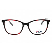 Fila Women's Eyeglasses - Red Havana Acetate Cat Eye Full Rim Frame | VFI396 09AT ,