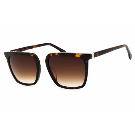 GAP Men's Sunglasses - Brown Lens Havana Acetate Square Full Rim Frame | SGP006 0HAV ,
