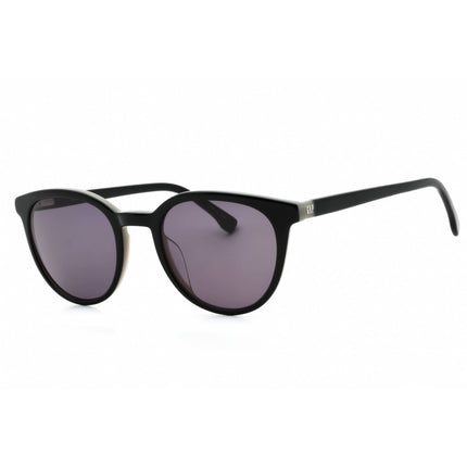 GAP Men's Sunglasses - Grey Lens Black Acetate Round Full Rim Frame | SGP007 0BLA ,