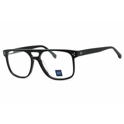 GAP Men's Eyeglasses - Clear Demo Lens Black Acetate Navigator Full Rim | VGP004 0BLA ,