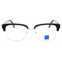 GAP Men's Eyeglasses - Clear Demo Lens Black Metal Square Full Rim Frame | VGP009 0BLA ,