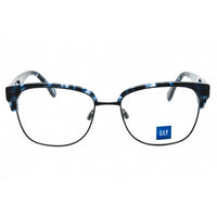 GAP Men's Eyeglasses - Navy Havana Metal Square Shape Full Rim Frame | VGP009 0NAH ,
