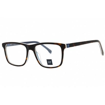 GAP Men's Eyeglasses - Clear Demo Lens Havana Acetate Square Full Rim | VGP011 0HAV ,