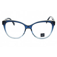 GAP Women's Eyeglasses - Navy Gradient Acetate Cat Eye Full Rim Frame | VGP016 0NAV ,