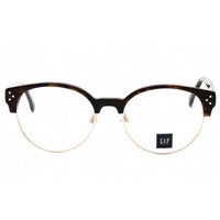GAP Women's Eyeglasses - Clear Demo Lens Havana Plastic Round Full Rim | VGP017 0HAV ,