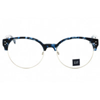 GAP Women's Eyeglasses - Navy Havana Metal Round Shape Full Rim Frame | VGP017 0NAH ,