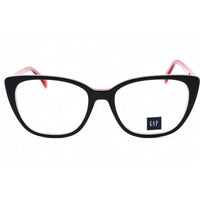 GAP Women's Eyeglasses - Clear Demo Lens Navy Acetate Cat Eye Full Rim | VGP018 0NAV ,
