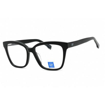GAP Women's Eyeglasses - Clear Demo Lens Black Acetate Cat Eye Full Rim | VGP021 0BLA ,