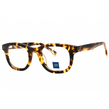 GAP Men's Eyeglasses - Havana Acetate Rectangular Shape Full Rim Frame | VGP025 0HAV ,