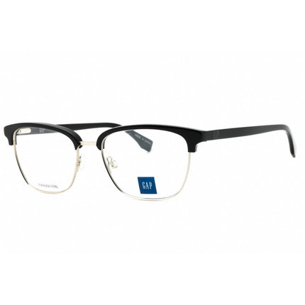 GAP Women's Eyeglasses - Clear Demo Lens Black Square Full Rim Frame | VGP038 0BLA ,
