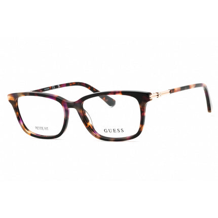 Guess Women's Eyeglasses - Violet/Other Acetate Cat Eye Full Rim Frame | GU2907 083 ,