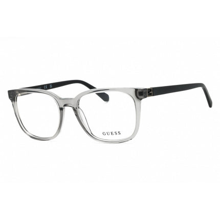 Guess Men's Eyeglasses - Grey/Other Acetate Square Shape Full Rim Frame | GU50021 020 ,