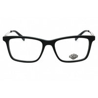 Harley Davidson Men's Eyeglasses - Matte Black Rectangular Full Rim Frame | HD0779 002 ,
