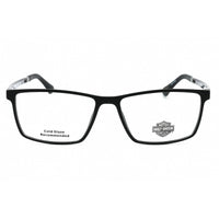 Harley Davidson Men's Eyeglasses - Matte Black Rectangular Full Rim Frame | HD0794 002 ,