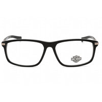 Harley Davidson Men's Eyeglasses - Shiny Black Rectangular Full Rim Frame | HD0980 001 ,