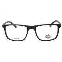 Harley Davidson Men's Eyeglasses - Matte Gunmetal Rectangular Shape Frame | HD9025 009 ,