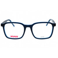 Hugo Men's Eyeglasses - Blue Plastic Square Shape Full Rim Frame | HG 1202 0PJP 00 ,