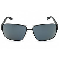 Hugo Boss Men's Sunglasses - Matte Black Metal Aviator Full Rim Frame | 0521/S 0003 00 ,