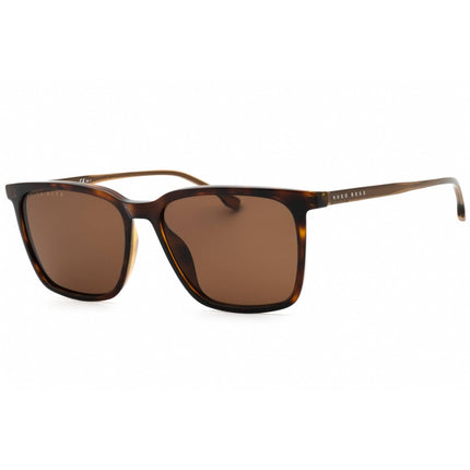 Hugo Boss Men's Sunglasses - Tortoise Square Full Rim Frame | BOSS 1086/S/IT 0086 ,