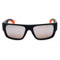 Hugo Boss Men's Sunglasses - Matt Blue Orange Full Rim Frame | BOSS 1498/S 0LOX ZV ,
