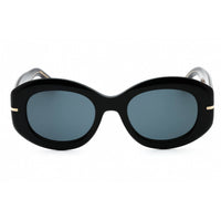 Hugo Boss Women's Sunglasses - Black Plastic Oval Full Rim Frame | BOSS 1521/S 0807 IR ,