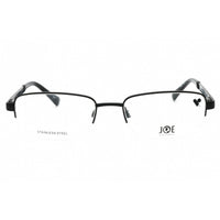 Joe Optical Men's Eyeglasses - Black Jack Metal Rectangular Half Rim | JOE4056 001 ,