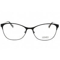 Jones New York Women's Eyeglasses - Black Metal Cat Eye Full Rim Frame | J491 0BLA ,