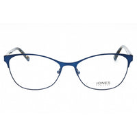 Jones New York Women's Eyeglasses - Blue Metal Cat Eye Full Rim Frame | J491 0BLE ,