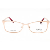 Jones New York Women's Eyeglasses - Rose Gold Metal Cat Eye Full Rim Frame | J494 0ROG ,