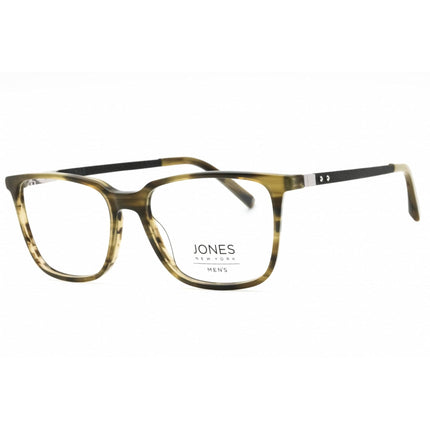Jones New York Men's Eyeglasses - Olive Acetate Square Full Rim Frame | J537 0OLI ,
